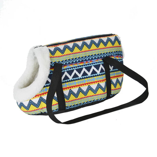 Classic Pet Sling Carrier – Soft Travel Bag for Small Dogs & Cats
