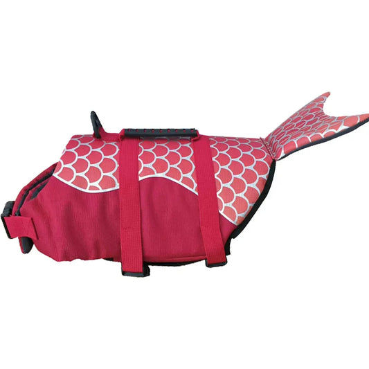 Enhanced Buoyancy Dog Life Jacket – Safety Vest with Handle for All Sizes