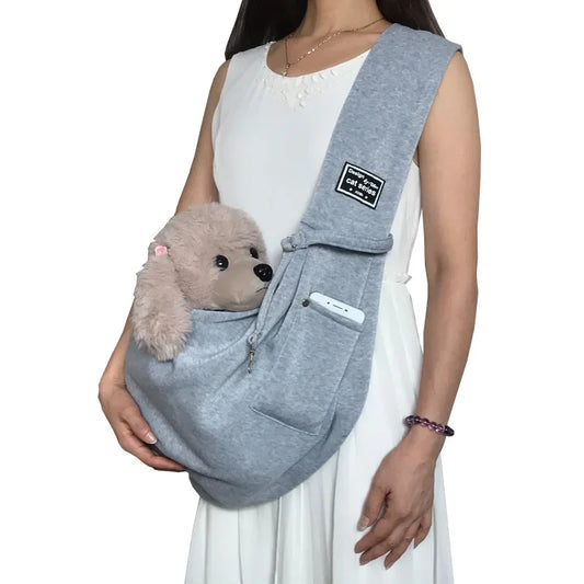 CozyCarry Pet Sling Bag – Comfortable Crossbody Carrier for Cats & Small Dogs