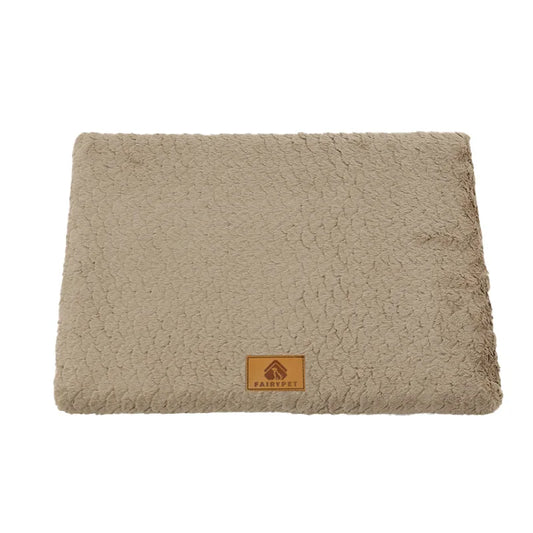 Short Plush Orthopedic Dog Bed – Non-Slip Bottom with Removable Cover