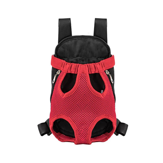 Camouflage Outdoor Dog Backpack – Breathable Travel Carrier for Puppies