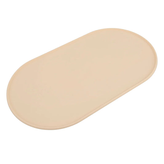 Silicone Pet Bowl Mat – Non-Slip Feeding Pad for Dogs & Cats