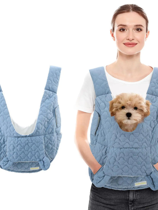 Extra Large Pet Chest Backpack – Waterproof Outdoor Carrier for Dogs & Cats