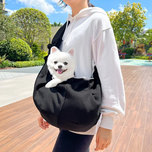 Outdoor Pet Carrier Shoulder Bag – Travel Bag for Small Dogs & Cats