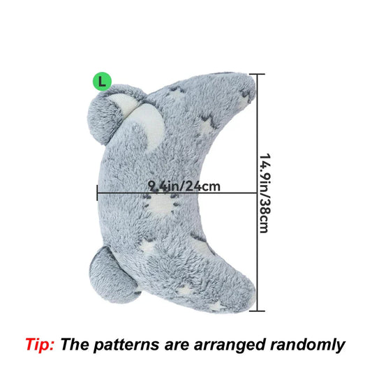 Half Moon Pet Pillow – Plush Sleeping Mat for Small Dogs & Cats