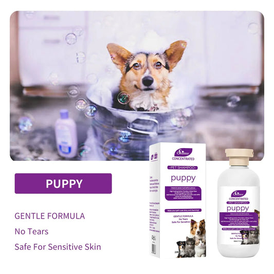 Soothing Pet Grooming Shampoo – Hypoallergenic Care for Sensitive Skin
