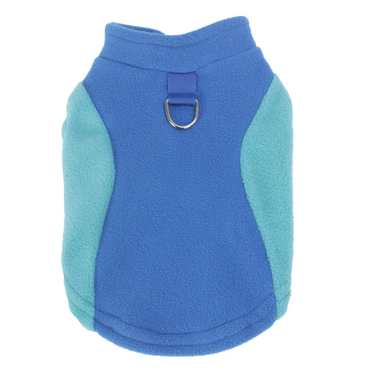 Fleece Vest Dog Sweater – Warm Pullover for Small & Medium Dogs